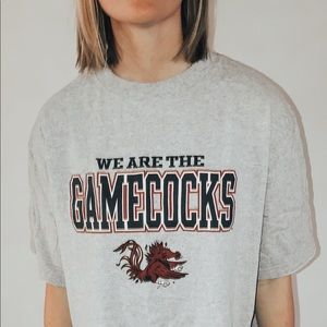 Carolina Gamecocks Vintage Grey Tee